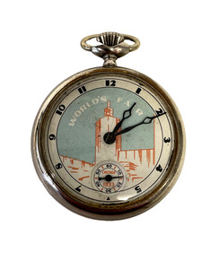 Vintage 1933 World's Fair POCKET WATCH