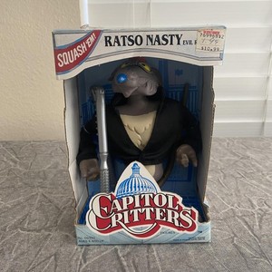 Capitol Critters Figure Ratso Nasty Vintage 1992 NEW