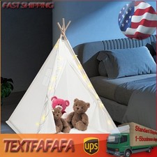 Home Tent For Kids Children's Indoor Playhouse Play Tent With Light for 1-3 Kids