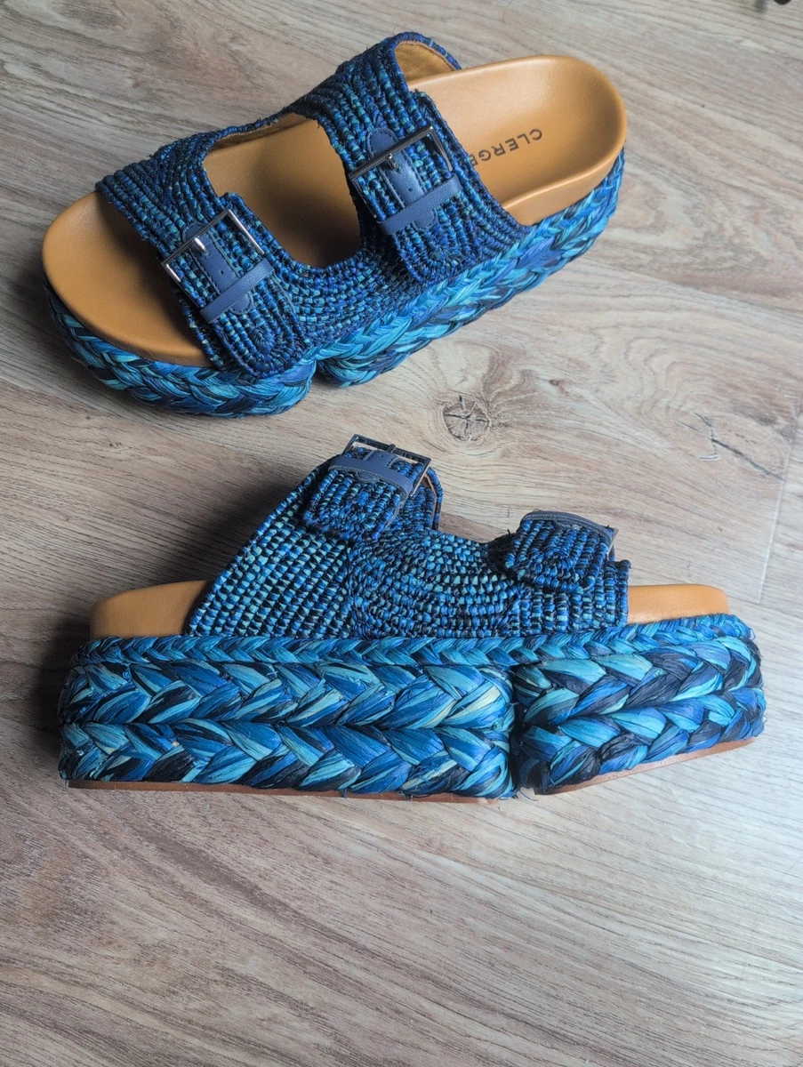 Robert Clergerie Slide Mid (2-2.9 in) Heel Height Sandals for
