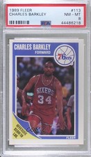 1989-90 Fleer Charles Barkley #113 PSA 8 HOF 00e8