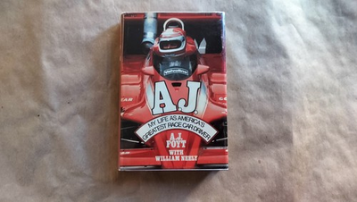 #ad A.J. Foyt My Life As America#x27;s Greatest Race Car Driver 1983 HCDJ 1st 1st $150.00
