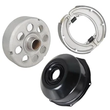 munirater Rear Brake Drum Hub & Shoes Replacement for TRX300 TRX300FW 2x4 4x4