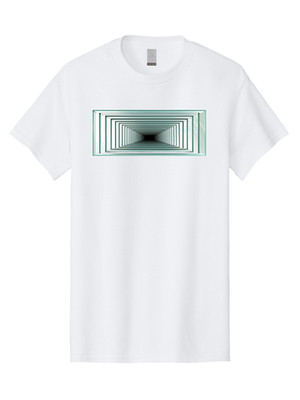 Silver-Tunnel Mens Graphic Tee, 100% Cotton, Casual Summer Wear