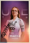 Wielrennen - cyclisme carte Maeve Squiban 2026 signed - dedicacé