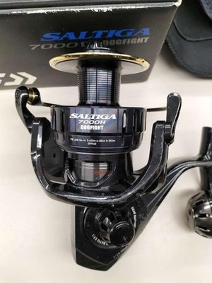 リール DAIWA 15 SALTIGA DOGFIGHT 7000H Daiwa Saltiga Dogfight 7000h - Spinning Reel Big Game Fishing | eBay