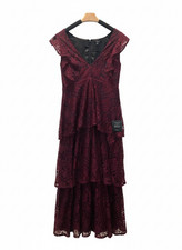 NWT Lulu's Burgundy Maxi Dress - Fairycore, Whimsigoth, Faegoth