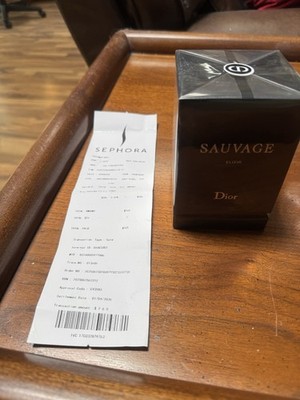 Dior Sauvage Elixir Men's Cologne Fragrance Spray Elixir 100 mL