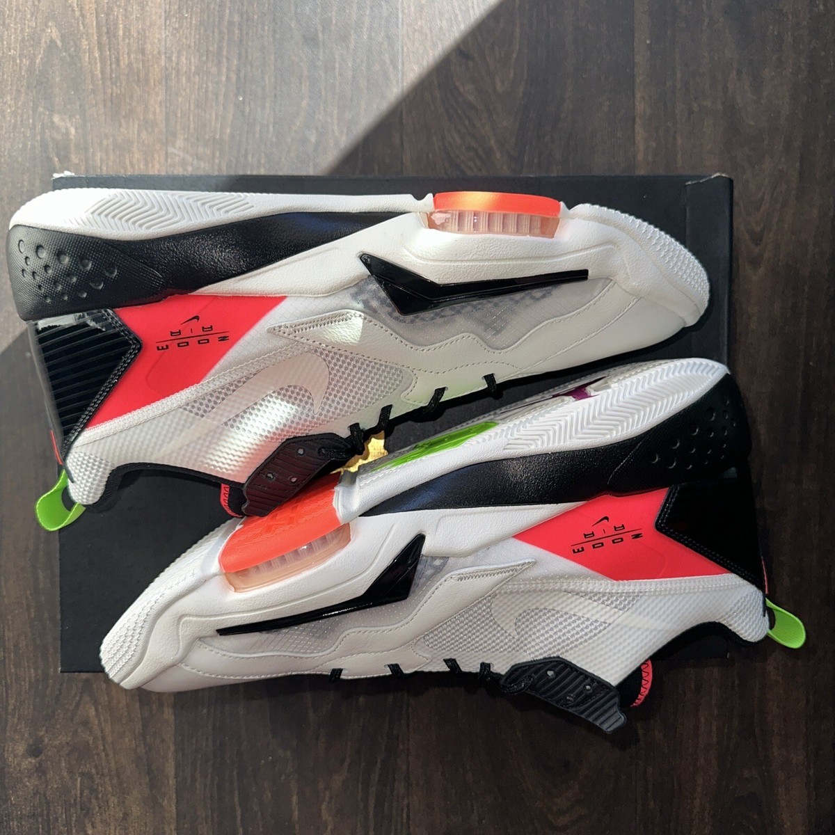 シューズ(男性用) NIKE Air JORDAN zoom '92 CK9184-100 Jordan Zoom 92 Sail Flash Crimson Electric Green Men's