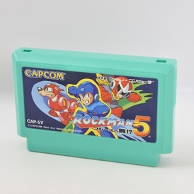 ROCKMAN 5 Megaman Famicom Nintendo 2425 fc