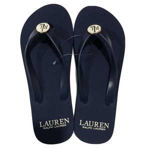 ralph lauren navy blue flip flops