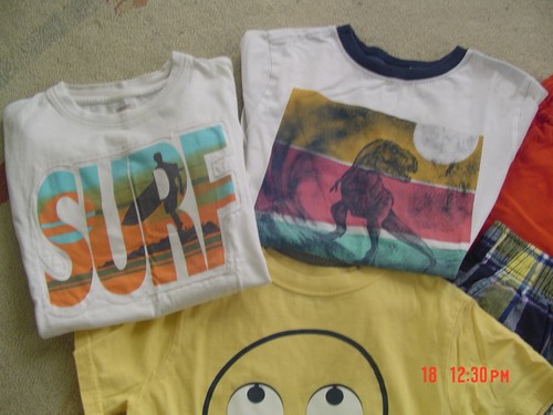 Lot- Gymboree Shorts & Shirts Outfits Boys Size Medium 7-8 - Picture 2 of 4