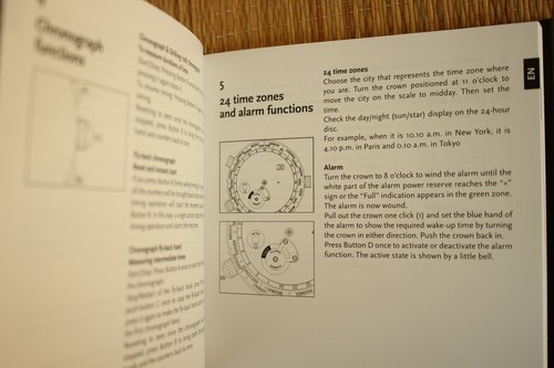 RELOJ CRONÓGRAFO ZENITH EL PRIMERO MANUAL DE INSTRUCCIONES LIBRO GUÍA DE USUARIO FOLLETO - Imagen 8 de 12
