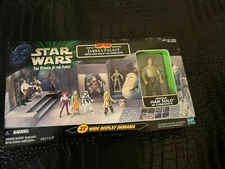 1998 NRFB Star Wars  - Jabba's Palace 3-D Display Diorama Han Solo s6