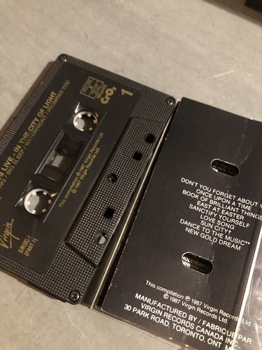 1980s Cassette Tapes X7 Vocal Groups Yes Prefab Sprout Hothouse Simple Minds Rat - Picture 7 of 9