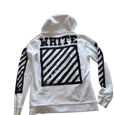 OFF-WHITE 100% orig. Sweater Sweatshirt Jacke ZIP HOODIE Gr.L