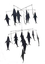 Tuna Mudflap Double Dredge Fishing Teaser - 3 ft. Arms (25) Mudflaps