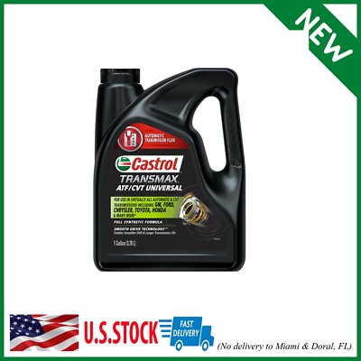 Castrol Transmax ATF/CVT Universal Automatic Transmission Fluid, 1