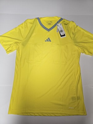 Adidas Referee 22 Soccer/Fútbol Jersey Men's Large Bright Yellow