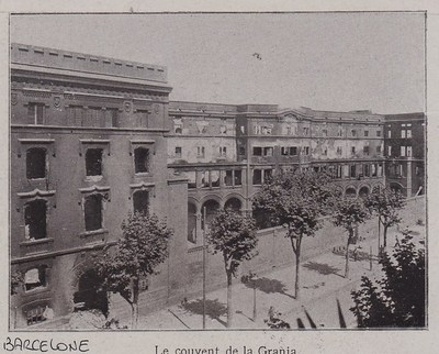 1909 -- BARCELONA DAS KLOSTER DER FEUERFARM 3I857