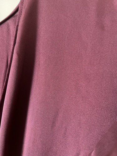 BNWT CITY CHIC plum purple tier maxi A line dress with fabric belt, PLUS SIZE 20 - Picture 4 of 6