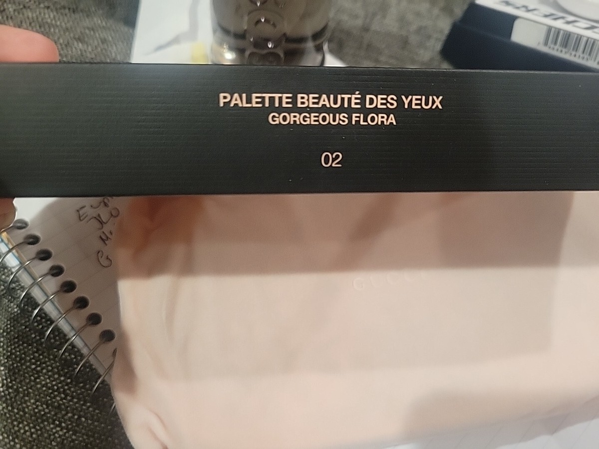 【GUCCI】PALETTE BEAUTE DES YEUX 02 Gucci Eye Shadow Palette Beauté Des Yeux 02 Floral Case