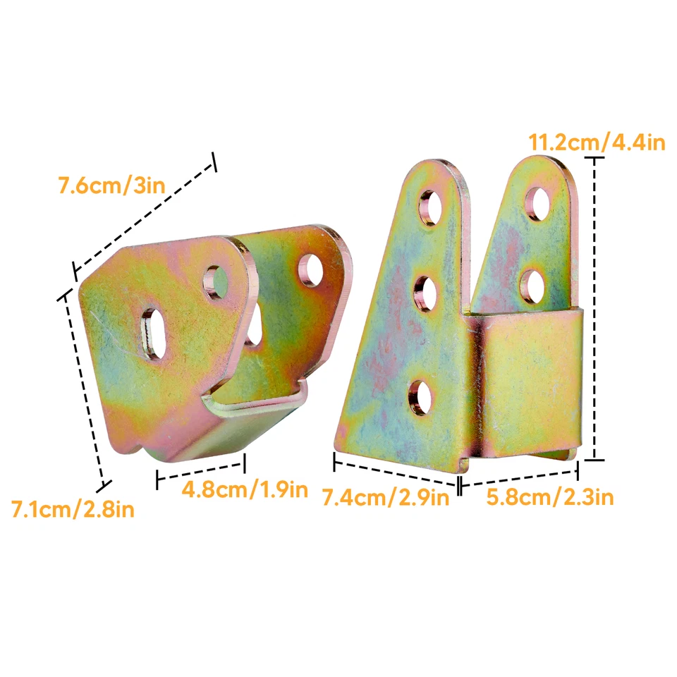 Kit de elevación delantera y trasera de 2,5" de alta resistencia para Kawasaki Teryx 800 / 4 800 750 2012-25 Foto 2 de 4
