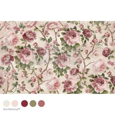 Re-Design with Prima, Decoupage, Decor Tissue Paper, Kacha, Timeless Blooms, Pin