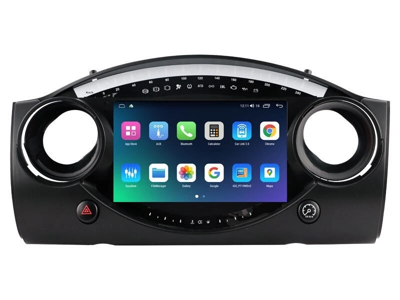MINI COOPER R50 R52 R53 2000-2007 9" NAVI BT DAB+ CARPLAY ANDROID 14.0 HV3680A - Image 2 of 4