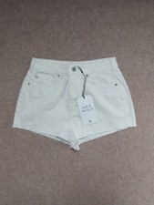 BNWT UK Size 8 White 'Finchley' Vintage Denim Shorts by JACK WILLS RRP £39.99