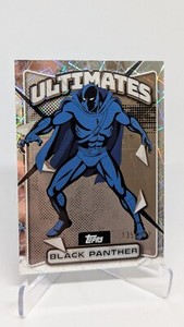 2025 Topps Finest Marvel X-Men '97 Black Panther #51 /199 Laser Refractor