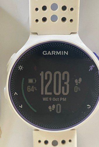 Garmin Forerunner 230 GPS Orologio da Corsa Bianco e Nero Testato e Funzionante - Foto 2 di 4
