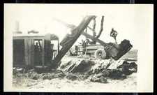 Vintage Photo BALL ENGINE CO. ERIE, PA STEAM SHOVEL INDUSTRIAL ENGINES JOBSITE