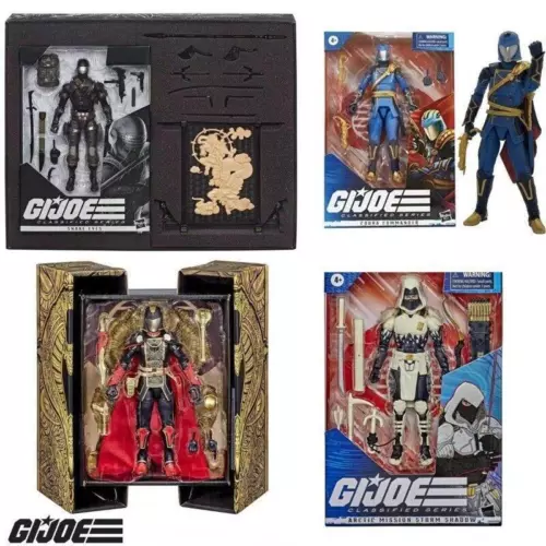 G.i.joe Classified Series Snake Eyes Cobra Commander 6in Action Figure