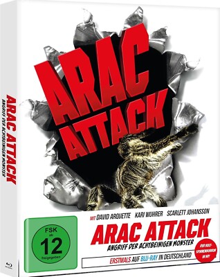Arac Attack - Angriff der achtbeini.. (2002)[Blu-ray & DVD im Mediabook/Neu/OVP]