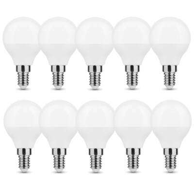 5er 10er pack E14 LED Leuchtmittel Birne Lampe Kugel 5w 450 Lumen klein gewinde