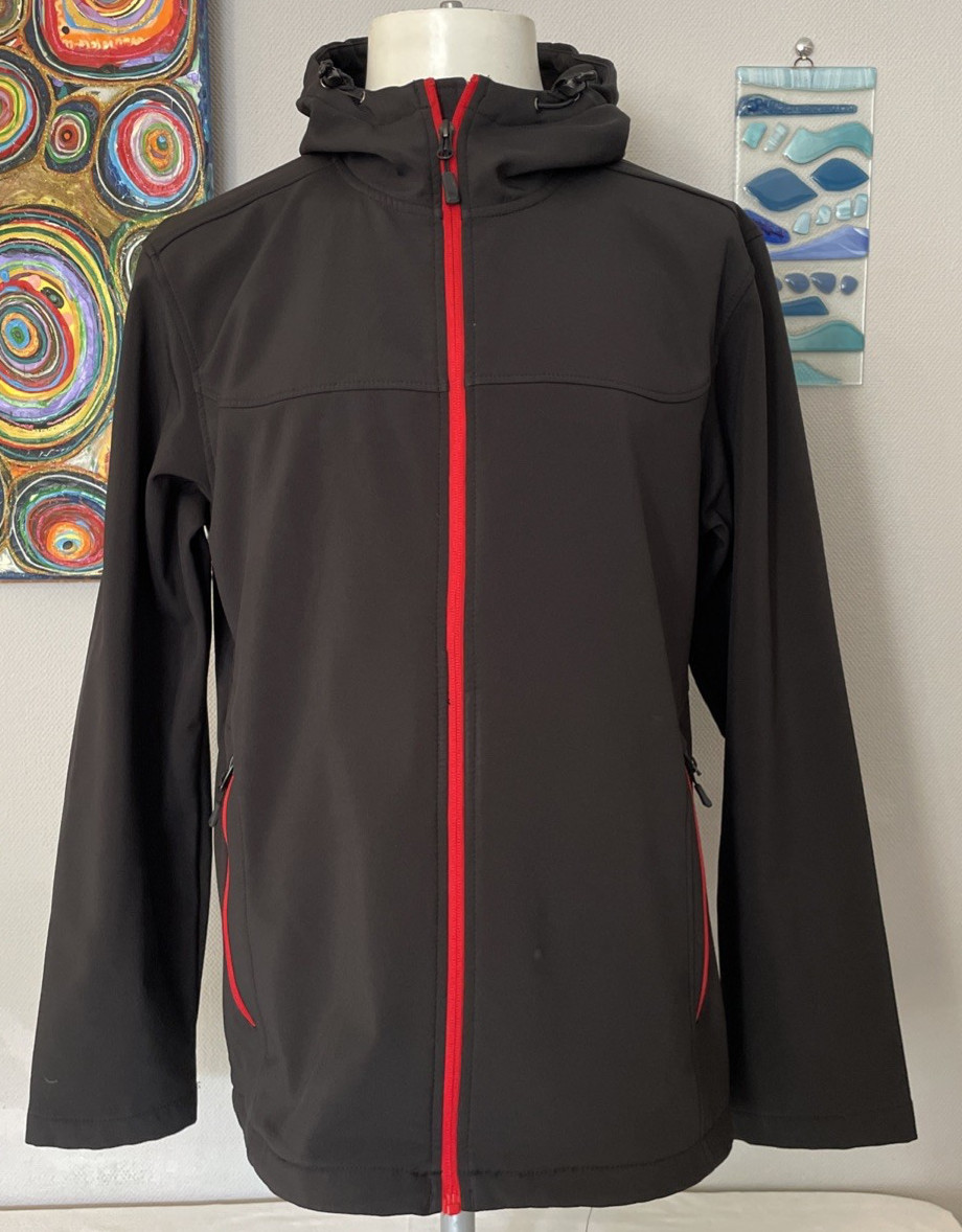 STORMTECH SOFT SHELL JACKET BLACK, HOODED, ACE OF… - image 2