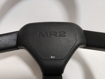 TOYOTA mr2 aw11 MR-2 純正レザー　ステアリング　極上品 美品 TOYOTA mr2 aw11 MR-2 純正レザー ステアリング 極上品 美品