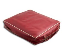 Vintage Zip up Stadium Seats Travel Seats - Holds A Blanket Inside No Blanket