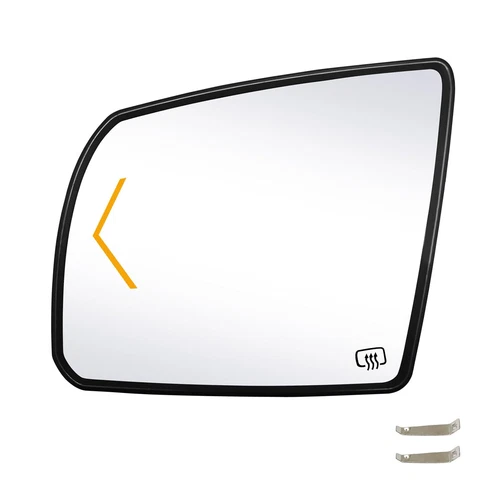 Driver Side Heated Mirror Glass For Toyota Tundra 2007-2020 Sequoia 2008-2017
