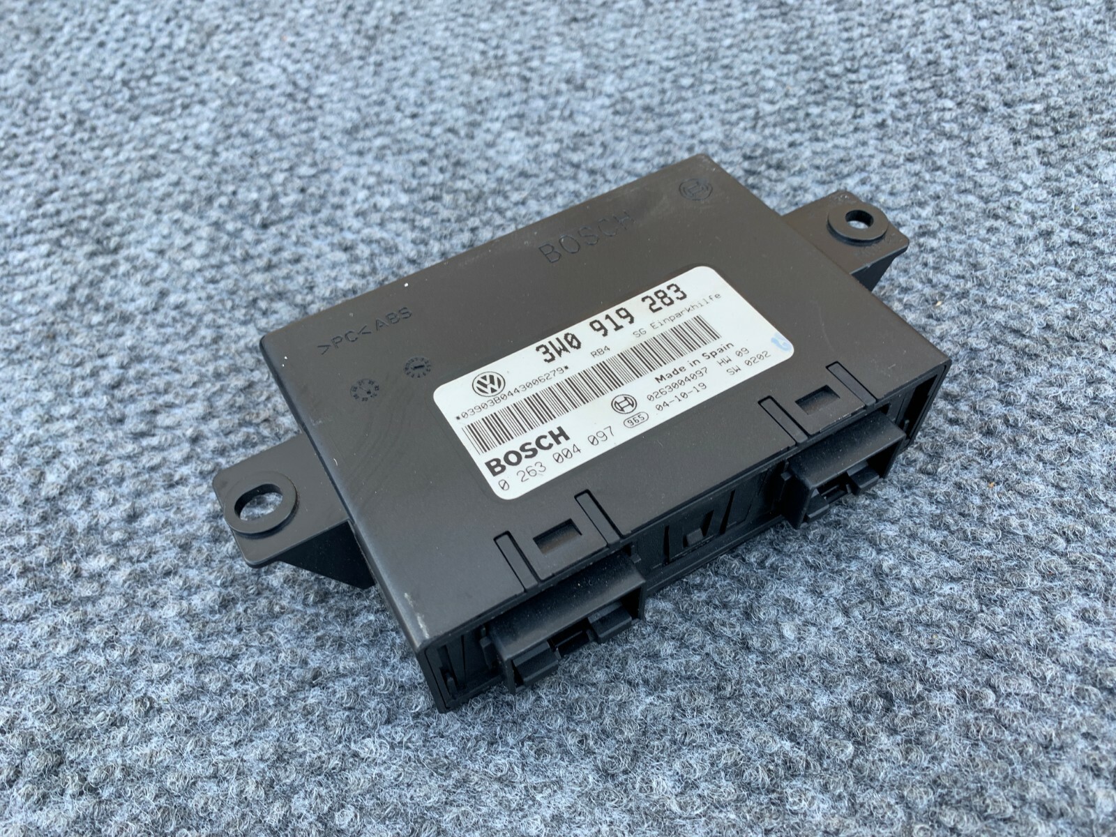 Bentley Continental GT 2004-2010 Parking sensor P/N 3W0919283