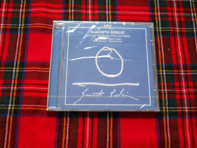 Giacinto Scelsi Chamber Works for Flute and Piano - CD NEU/OVP