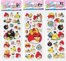 3 Different Sheets, 3D Puffy Stickers, Children Stickers Kids Gift
