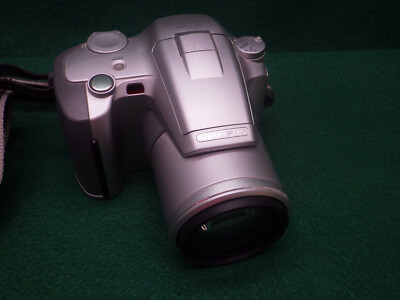 Olympus IS-50 35mm zoom Camera With Strap 28-120 twin flash,carry