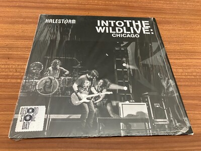 HALESTORM Into The Wild Live Chicago 10'' GOLD & BLACK Vinyl Single 2016 RSD
