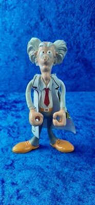 AF9 MAD SCIENTIST SCIENZIATO PAZZO MATTEL 1987 VINTAGE FIGURE BENDABLE FLEXY