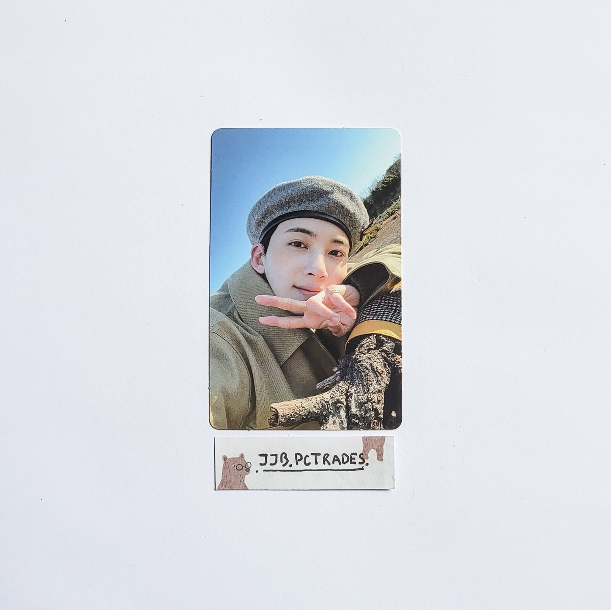 SEVENTEEN ウォヌ BE THE SUN 直筆サイン ポラ SEVENTEEN 4th
