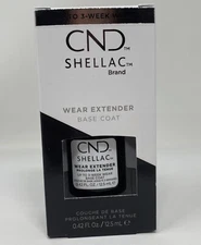 CND Shellac UV Wear Extender Smoothing Base Coat .42 oz / 12.5ml