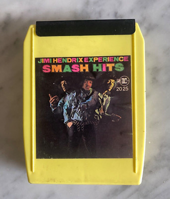 JIMI HENDRIX EXPERIENCE ''SMASH HITS'' 8-SPUR STEREO TAPE CARTRIDGE REPRISE USA