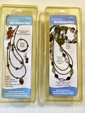 Cousin Jewelry Making Kits 2 w Necklaces Bracelets Pair of Earrings Unopened NOS
